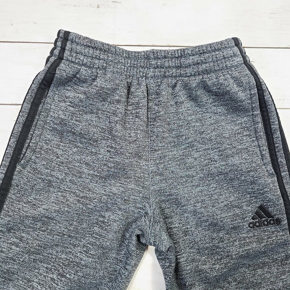 Adidas Gray Trainer Sweatpants Youth Boy's Size S 8 - Picture 5 of 12